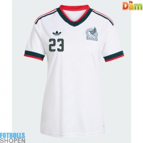 Billiga Mexiko Jesus Gallardo #23 Bortatröja Dam VM 2026 Kortärmad